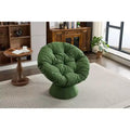 Okak Accent Chairs for Bedroom, 360 Swivel Barrel Chair, Modern Oversized Accent Chair for Living Room