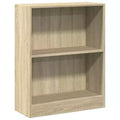 vidaXL Bookshelf Sonoma oak Engineered wood Compact Bookshelf