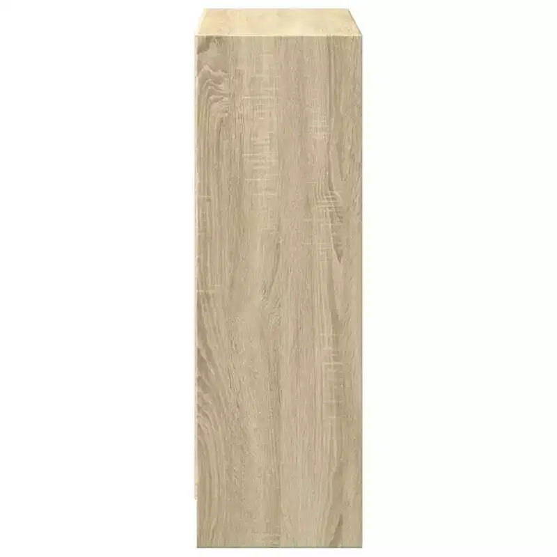Estantería de 2 baldas Sonoma Oak, rectangular, para 1 persona