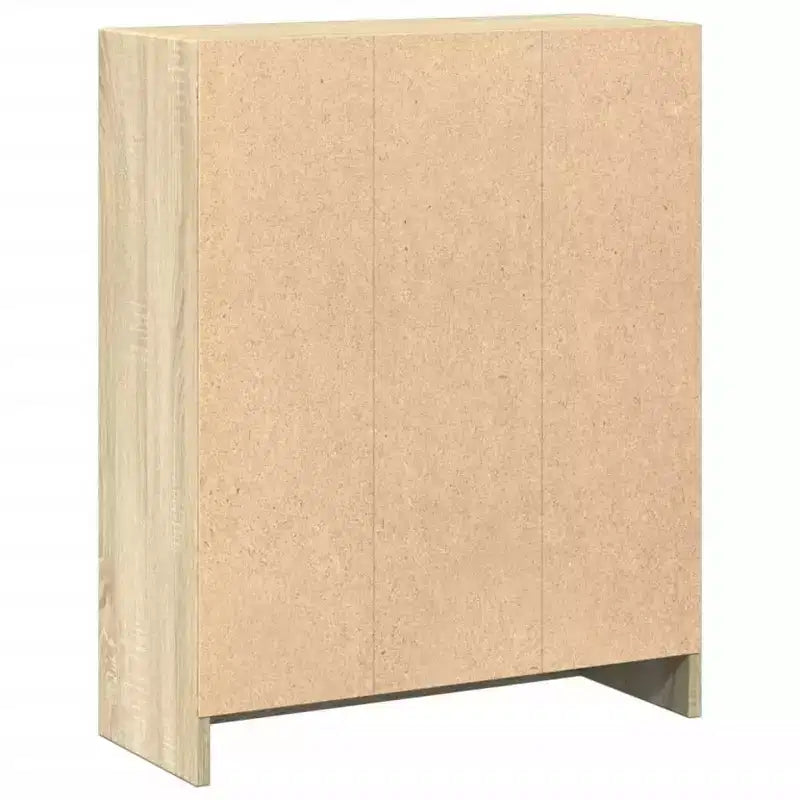 Estantería de 2 baldas Sonoma Oak, rectangular, para 1 persona