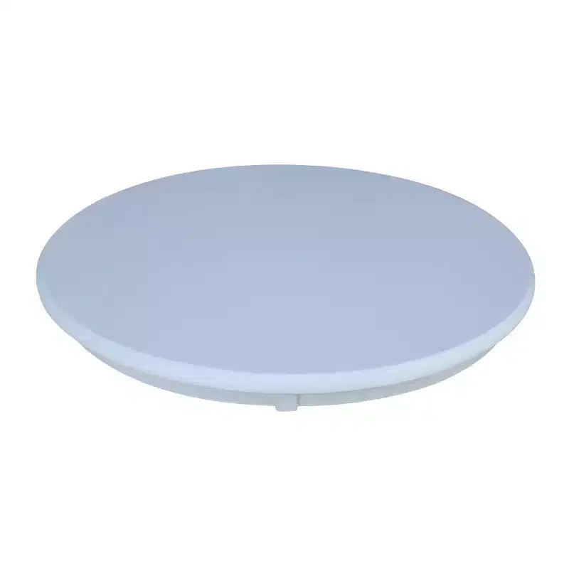 Mesa alta redonda blanca con pedestal, para 2 personas