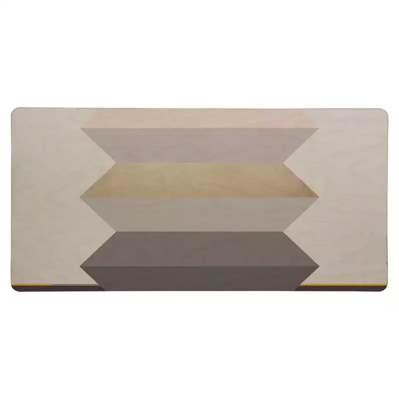 Mesa de centro rectangular dorada, estilo 4 patas, montaje por 1 persona