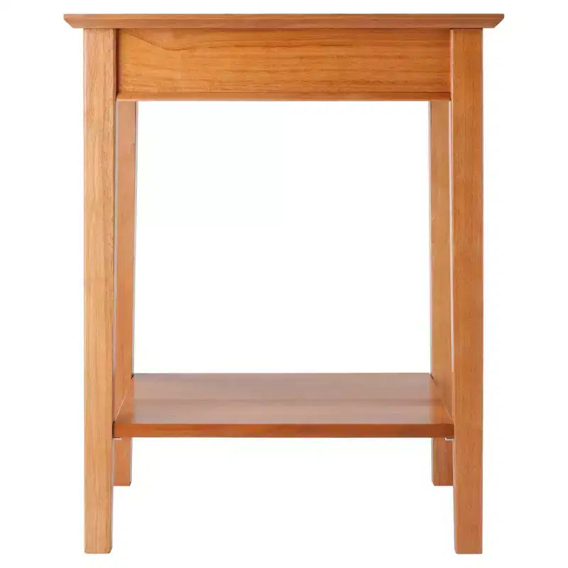 Impresora cuadrada de color beige / Mesa auxiliar con cajón y estante