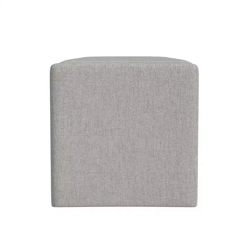 Banco de almacenamiento tapizado de bucle marrón / gris claro / terciopelo tostado, 1 asiento, rectangular